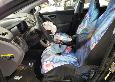 2013 Hyundai Elantra Gls from USA, damaged, VIN 5NPDH4AEXDH306742